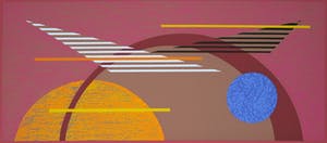 Cesar Domela - en Maarten Mourik - Lot van twee zeefdrukken met een gedicht kopen? Bied vanaf 1!