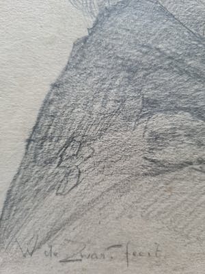 Willem de Zwart - Portret Dame kopen? Bied vanaf 1!