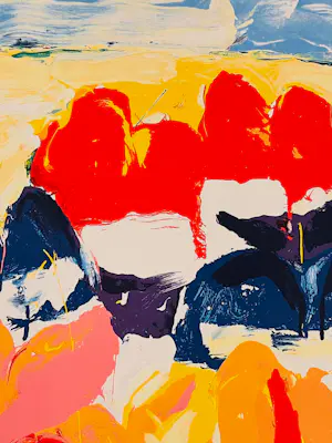 Jan Cremer - Tulpen, gesigneerde zeefdruk kopen? Bied vanaf 250!