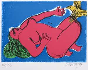 Corneille - Litho, Hymne a l'Été verkocht voor € 1!