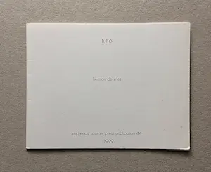 herman de vries - edities kopen? Bied vanaf 75!