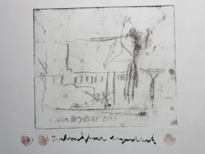 Anton Heyboer - Het Paradijsje - Ets - 1985 - 39 x 53 cm - Met etsinkt gesigneerd kopen? Bied vanaf 150!