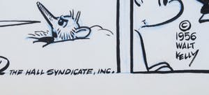 Walt Kelly - Inkttekening, Pogo kopen? Bied vanaf 300!