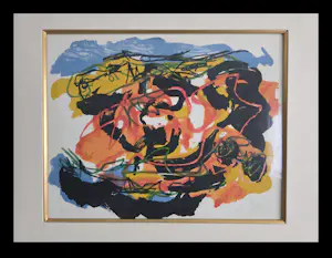 AcheterKarel Appel - Abstracte compositie? Enchérissez de 900!