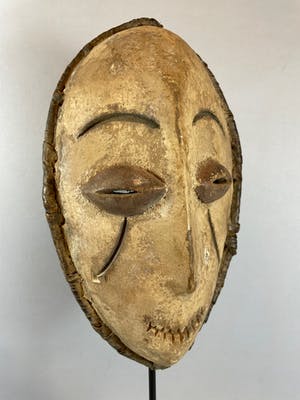 Lega - 220268 African mask from the Lega Bwami - Congo. kopen? Bied vanaf 45!