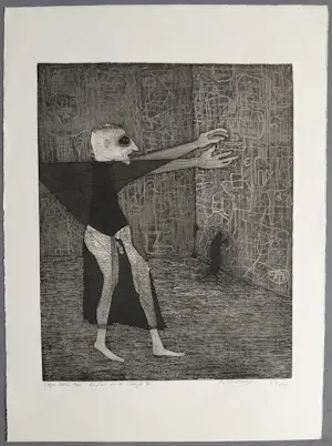 Harry van Kruiningen - Edgar Allan Poe De put en de slinger I - Gesigneerde ets kopen? Bied vanaf 89!