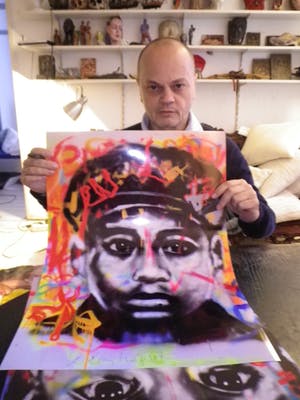 Peter Klashorst - Portretten van S21 expositie (serie van 5 werken) kopen? Bied vanaf 150!