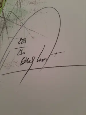 Raymond Poulet - Litho, Titel, Nu aux flamands roses, (Naakt met flamingo's) kopen? Bied vanaf 35!