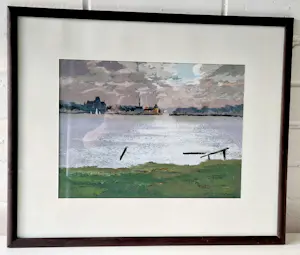 Ad Cornelissen - Gesigneerd landschapsschilderij, gedateerd '81 kaufen? Bieten Sie von 50!