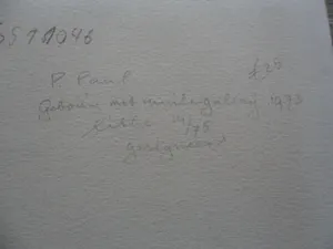 Peter Paul - Litho, Zonder titel. kopen? Bied vanaf 15!