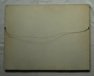 Robert Hallatu - Ingelijste inkttekening , ‘Kringloop…’ – 1978 – Lijst, 49 x 64 cm. kopen? Bied vanaf 250!
