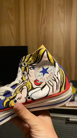 Roy Lichtenstein - Converse All Stars limited edition verkauft für € 60!