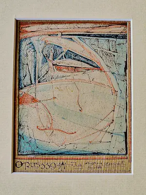 AcheterAlbert Plasschaert - Bijzonder! In 1916 gemaakte gem. techniek "OPUS 559" gesigneerd? Enchérissez de 58!