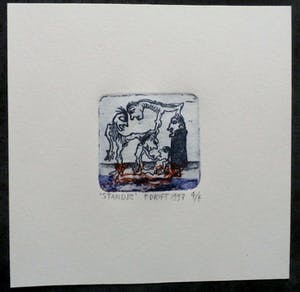 Pieter Drift - ets: "Standje" - 1997 kopen? Bied vanaf 39!