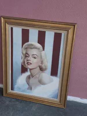 Guibin Zhu - Mooi schilderij van Marilyn Monroe kopen? Bied vanaf 300!