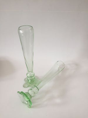 Borek Sipek - nu afgeprijsd : Groene design glazen (2) kopen? Bied vanaf 49!