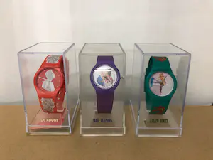 Mel Ramos - Jeff Koons en Allen Jones. Lot van 3 horloges kopen? Bied vanaf 1!