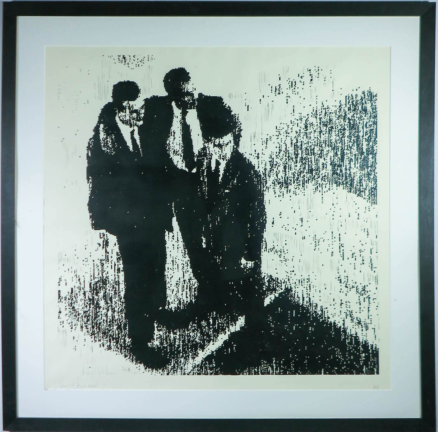Hans Konings - Grafiek, Mannen - Ingelijst kopen? Bied vanaf 70!