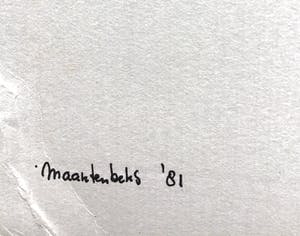 Maarten Beks - litho ,letters from Urias ll gesigneerd, oplage 51/100 kopen? Bied vanaf 1!