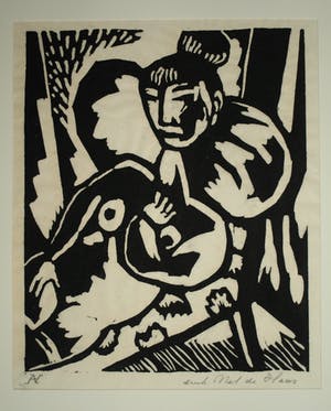 Aad de Haas - 8 Linosneden uit “Terugblik” , met omslag – 1976 kopen? Bied vanaf 250!