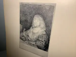 Rembrandt van Rijn - Man at a Desk, Wearing a Cross and Chain), gemaakt in 1641 kopen? Bied vanaf 75!