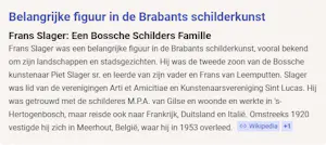 AcheterFrans Slager - waterput? Enchérissez de 125!