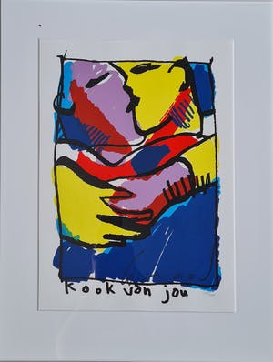 Herman Brood - Kook van Jou - zeefdruk - 350 ex. kopen? Bied vanaf 300!