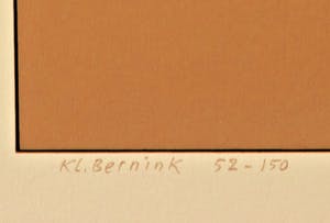 Klaas Bernink - Landschap met boerderijen kopen? Bied vanaf 150!