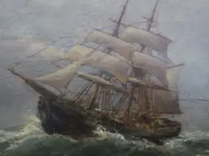 Pieter Cornelis Dommersen - (1834-1912) Zeegezicht kopen? Bied vanaf 600!