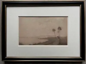 Jan Mankes - Originele Heliogravure Waterlandschap 1923 kopen? Bied vanaf 185!