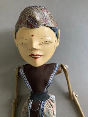 Niet of onleesbaar gesigneerd - Wajangpoppen wajong golek kopen? Bied vanaf 1!