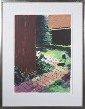 Siert Simon Dallinga - Zeefdruk, Heerenveen (Ingelijst) kopen? Bied vanaf 1!