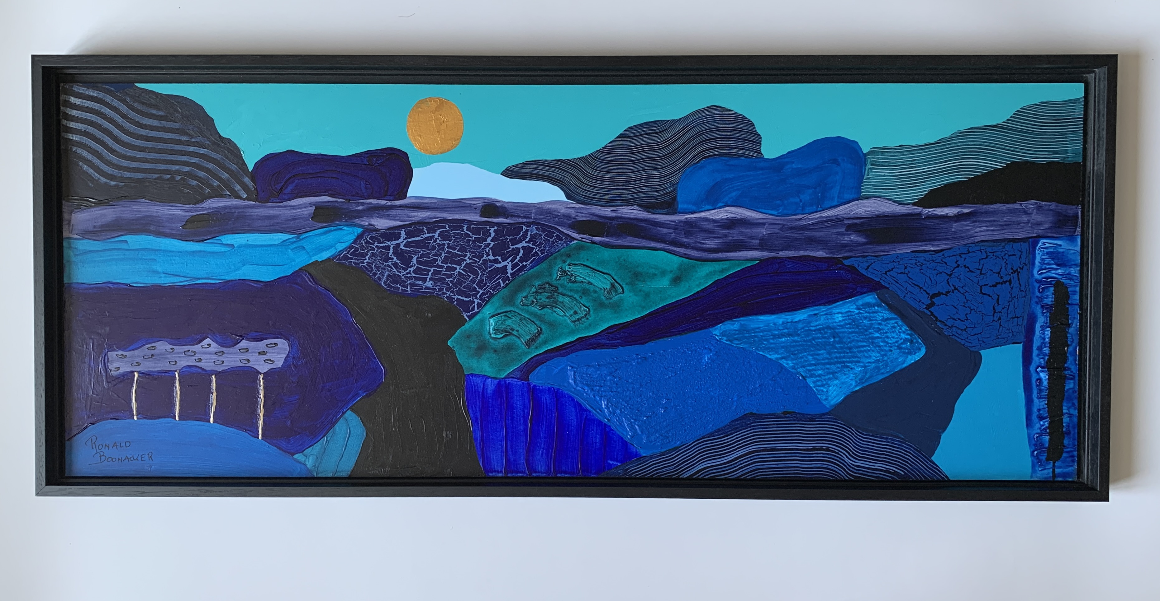 Ronald Boonacker - Landschap du Soleil VII (Certificaat van echtheid) kopen? Bied vanaf 195!