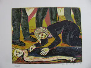 Esteban Fekete - FEKETE ESTEBAN . DER BERGMANN von FALUN . 9 FARBHOLZSCHNITTE kopen? Bied vanaf 300!