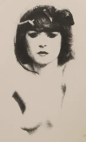 Herman van Rossum - Zeefdruk, Vrouwenportret kopen? Bied vanaf 1!