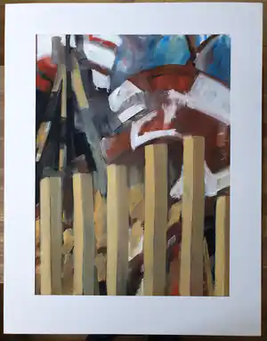 Frans van Riel - Abstract verkocht voor € 35!