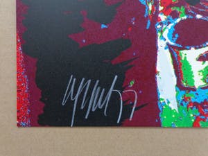 Karel Appel - TYPISCHE FIGURATIE / KLEURZEEFDRUK / 50x50cm / SIG / 1977 kopen? Bied vanaf 140!