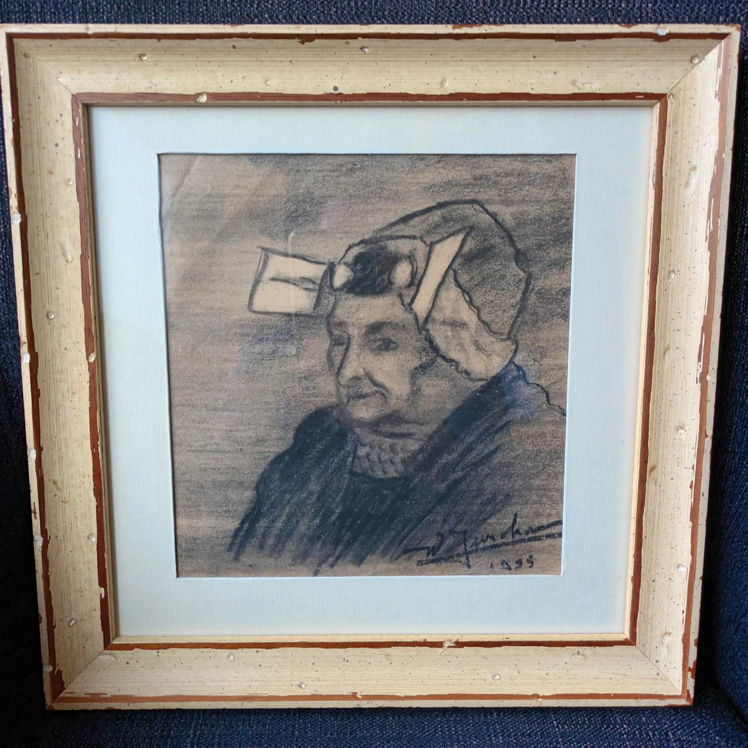 Wim Jurcka - Zeeuwse vrouw in klederdracht kopen? Bied vanaf 75!