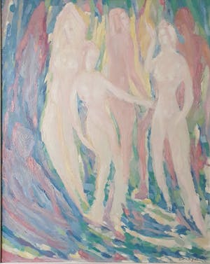 Jan Giesen - Vrouwen (groot formaat in luxe lijst) kopen? Bied vanaf 150!