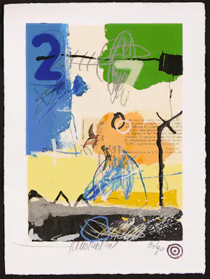 Theo Koster - Serie van 5 zeefdrukken met collage-elementen kaufen? Bieten Sie von 50!