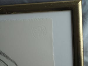 Anton Heyboer - Pastelkrijt, “Naakte vrouw” – gesigneerd & ingelijst kopen? Bied vanaf 1!