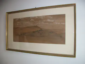 Gustav Schönleber - Hügelige Landschaft kopen? Bied vanaf 760!