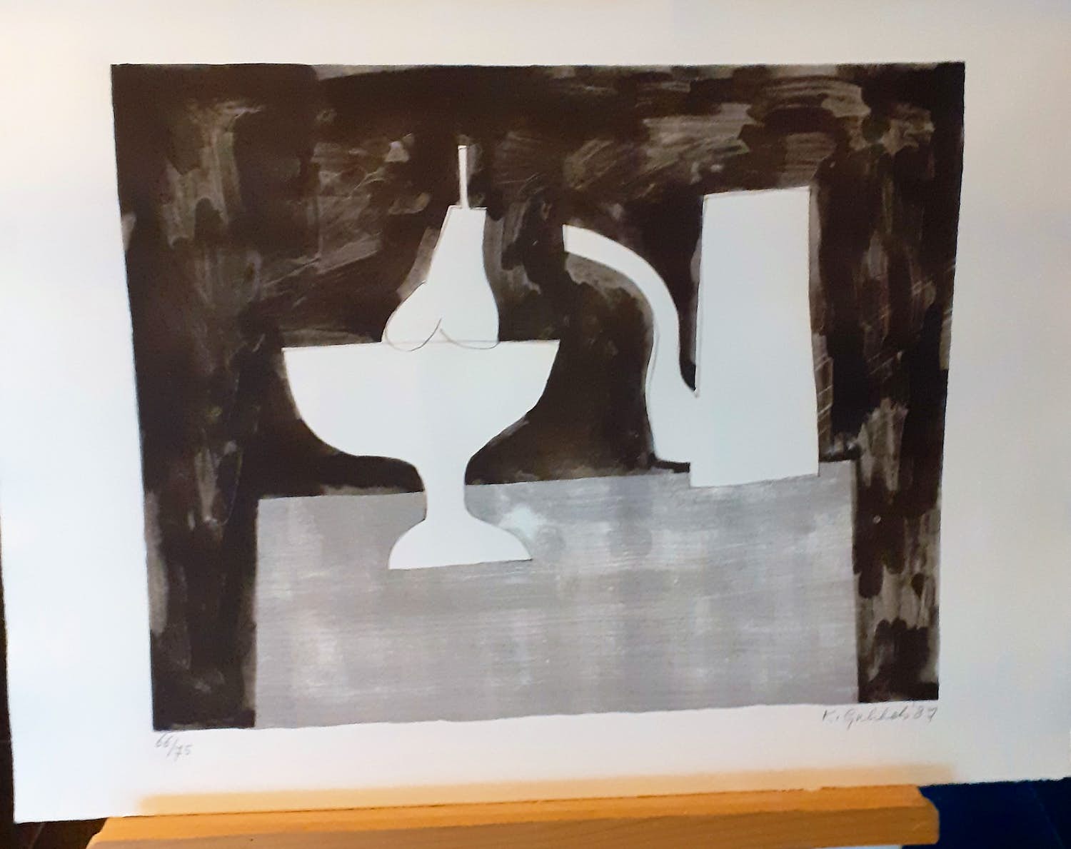 Klaas Gubbels - Kan, fruitschaal met peer (kleinere oplage) kopen? Bied vanaf 399!