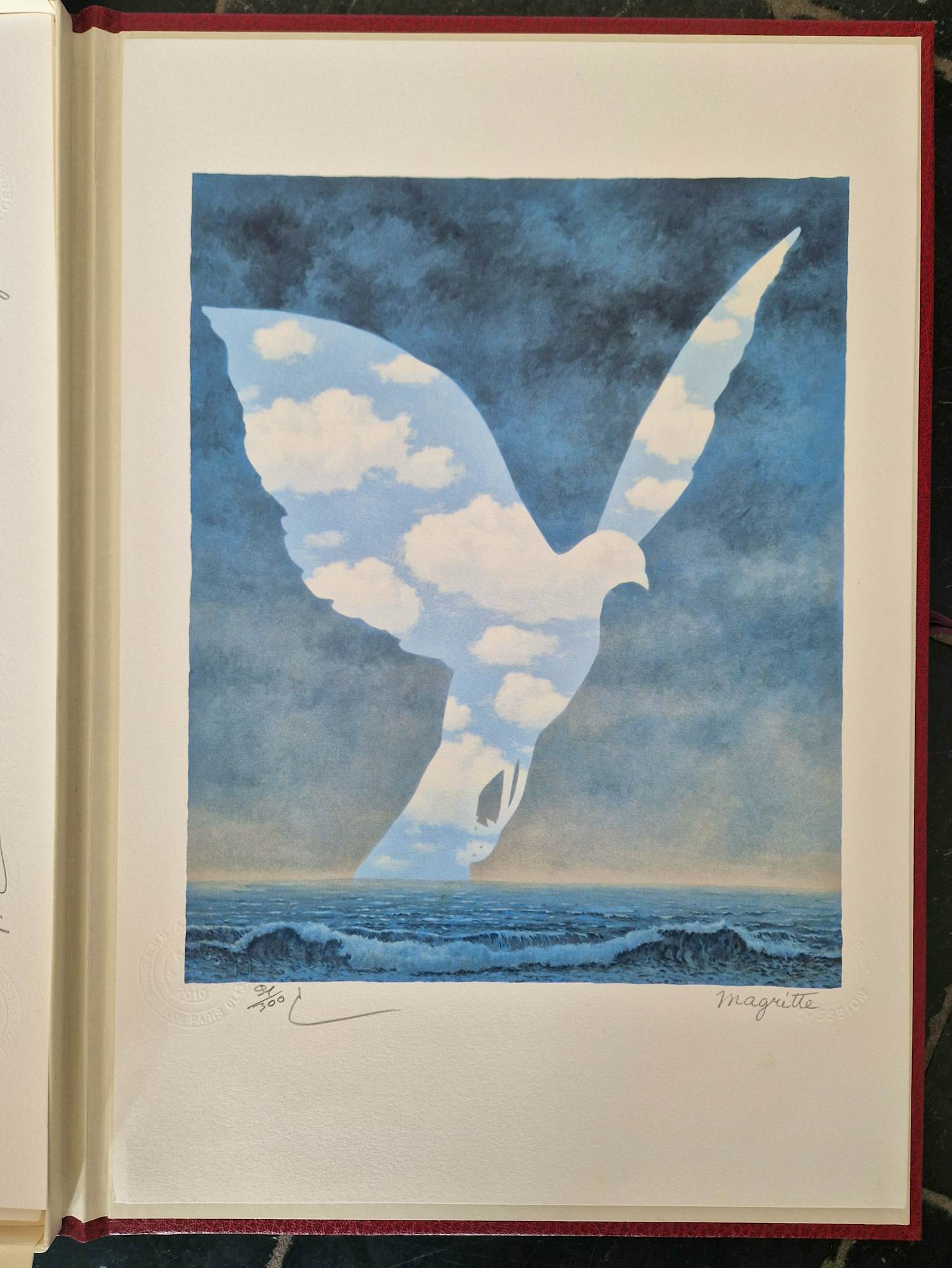 Rene Magritte - La grande famille verkocht voor € 300!