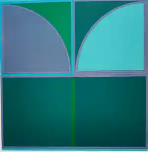 Gordon House - Geometrisch abstracte compositie verkauft für € 90!
