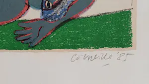 Corneille - Litho: 'Le tigre amoreux III' (1985) kopen? Bied vanaf 180!