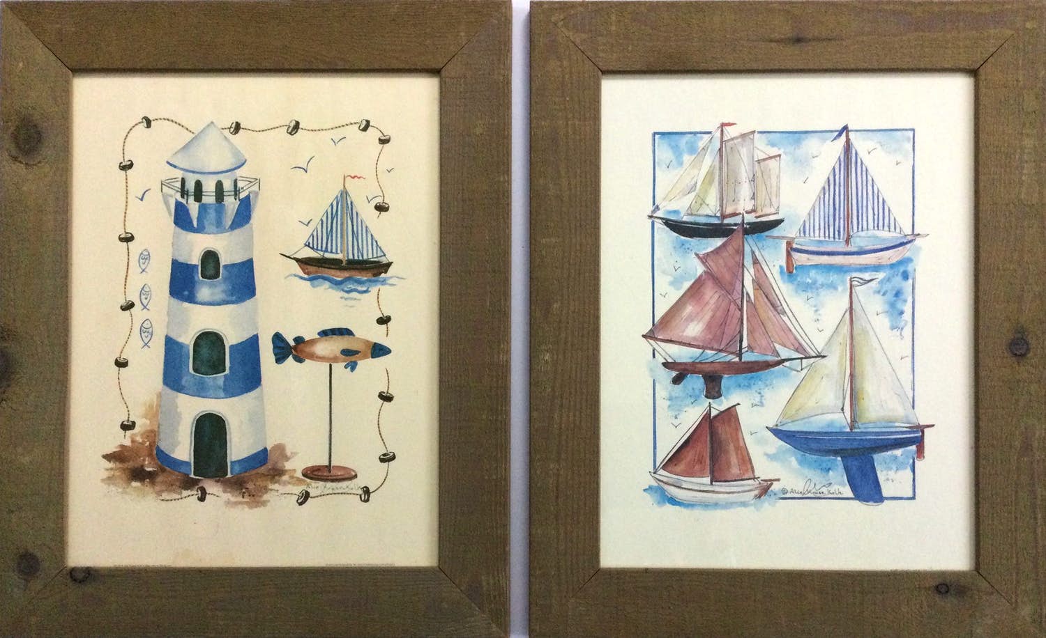 Alie Kruse-Kolk - Sealife & Maritiem | offset - ingelijst kopen? Bied vanaf 1!