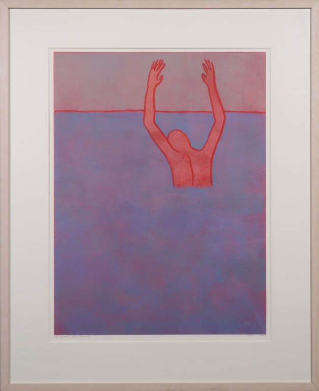 Raquel Maulwurf - Raquel Maulwurf: Lino, Zwemmen - Ingelijst kopen? Bied vanaf 40!