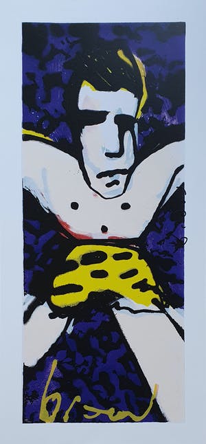 Herman Brood - 'Tarzan' - Nieuw ingelijst (Groot) kopen? Bied vanaf 530!