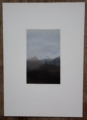 Henri Plaat - Aquarel: landschap - 1985 kopen? Bied vanaf 125!